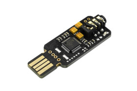 Mini USB External Sound Card for NVIDIA Jetson Nano / Raspberry Pi 400 / UNIHIKER M10
