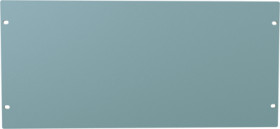 Blind plate, aluminum, (H) 222 mm, 5 U, dark gray, PBPA19008GY2