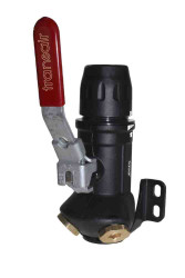 2 PORT 45° WALL BRACKET WITH BALL VALVE