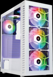 OBSERVATORY HF GW Kolink Observatory HF Glass ARGB midi-tower, white