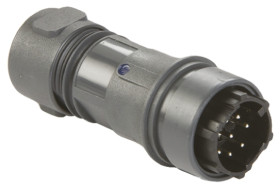 Złącze wielostykowe przemysłowe 8-pinowe Montaż na kablu Wtyczka Bulgin