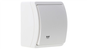 Koala Przycisk /Światło/ N/T Ip44 Biały Vw 156-01 61.351