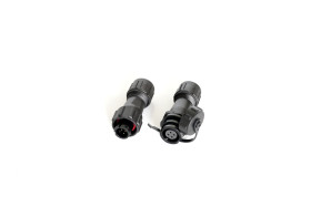 Złącze wielostykowe przemysłowe 4-pinowe Montaż na kablu Wtyczka, gniazdo RS PRO