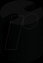 MAH 304 LED spacer for 3 mm LEDs, Ø 3,8 x 4,0 mm, PVC, black