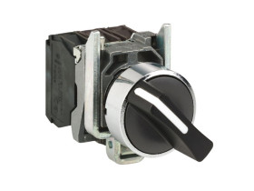 Przełącznik 2 pozycje czarny piórko krótkie metalowy powrót z prawej do lewej XB4BD41 SCHNEIDER ELECTRIC