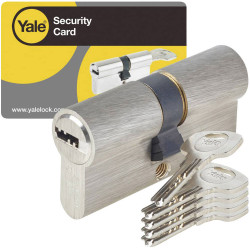 YALE Y002 05678 1000 Series Euro Profile Cylinder 6-Pin High Security