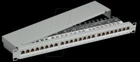 37666SW.1 Patchpanel 24xRJ45 Cat.6A / Class E(A),