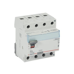 Wyłącznik różnicowoprądowy 4P 40A 0,3A typ A P 304 TX3 411785