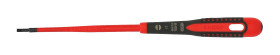 Wkrętak rozmiar końcówki: 0,5, grot Płaska Bahco długość ostrza: 100 mm Wkrętak izolowany