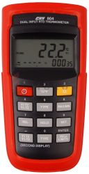 CHY804 Termometr laboratoryjny 2-kan. Pt100 0,05% CHY