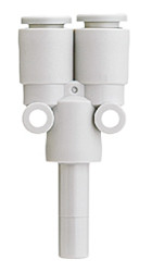 Złączka pneumatyczna Wciskane 6 mm Wciskane 6 mm SMC Adapter rozgałęźny do rur