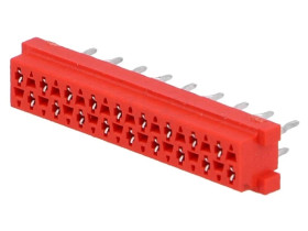 Micro-MaTch gniazdo żeńskie 18-pin THT na PCB Układ 2x9 8-215079-8