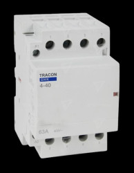 Stycznik instalacyjny modułowy 230V AC 4×NO 40A TRACON