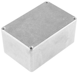 Obudowa Aluminium odlewane szerokość zew. 80 mm długość zew. 120 mm wys. zew. 59 mm Hammond IP65 Naturalny