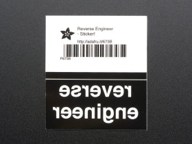 Reverse Engineer - Sticker! [Discontinued]