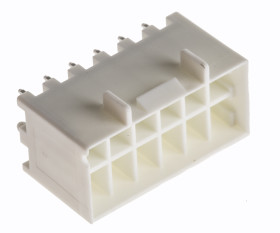 Listwa stykowa PCB 12-pinowe DF33C raster: 3.3 mm Prosty 2-rzędowe Hirose Otwór przelotowy500 V W osłonie