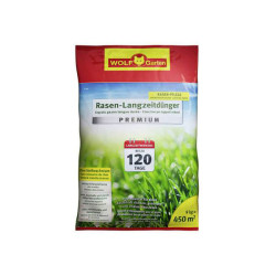 WOLF-Garten 3830045 Lawn Fertiliser 120-Day Release Healthy Lawn
