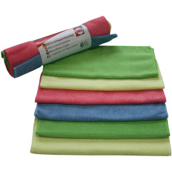 IWH 932 IWH 932 Microfibre Cloth 6 Pieces 300mm X 300mm Sponges And Cloths