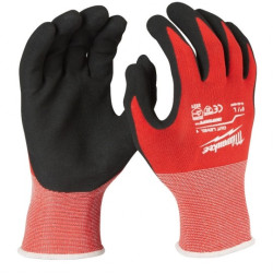 Rękawice robocze, ochronne rozmiar L/9 odporne na przecięcia, poziom ochrony 1/A MILWAUKEE