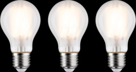 29092 LED filament bulb, 7 W, 1055 lm, 2700 K, pack of 3