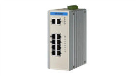 Przemysłowy Switch Proview Scada - 8 Portów Gigabitowych Poe/Poe+, 2 Porty...