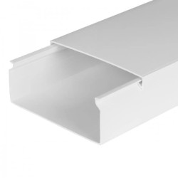 Listwa elektroinstalacyjna 40x16 kanał kablowy BKK 40x16mm korytko kablowe 40x16 z pokrywą KARTON=84m (42szt) NEKU