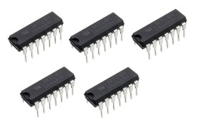 5szt. UKŁAD SCALONY LM324N DIP14