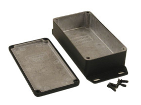 Obudowa Aluminium odlewane szerokość zew. 61 mm długość zew. 113 mm wys. zew. 33 mm Hammond IP65