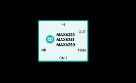 Low-Noise, Precision, +2.5V/+4.096V/+5V Voltage References