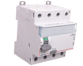 Wyłącznik różnicowoprądowy 4P 25A 0,03A typ A P304 DX3 411759