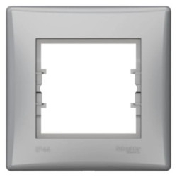 Sedna Ramka pojedyncza IP44 aluminium SDN5810560