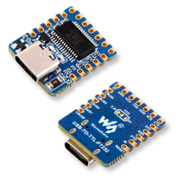 USB-C to UART TTL FT232RNL 3.3-5V RX/TX programmer converter from WaveShare