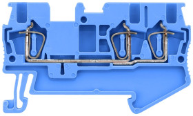 Zacisk do montażu na szynie DIN Siemens poziomy: 1 16AWGsprężynowa 8WH 500 V