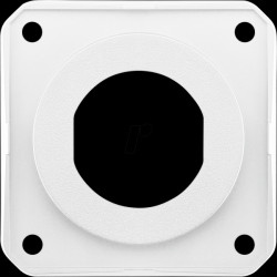 61658 Caravan mounting plate for Berker Integro socket, white