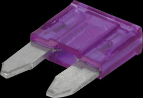 FKS flat fuse (mini), 3 A, violet