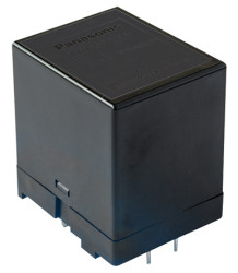 Przekaźnik mocy 24V dc DPST, SPST Panasonic 1.88W, montaż PCB 306,4Ω Styk płytki drukowanej