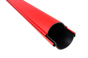 Rura osłonowa sztywna dzielona ROS-D 110 czerwony 11063 /3m/