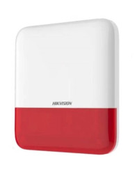 Bezprzewodowy sygnalizator zewnętrzny optyczno-akustyczny. czerwona lampa LED. głośność 110dB. st...