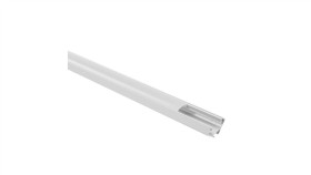 Profil R01 Narożny Biały + Klosz Mleczny 1M