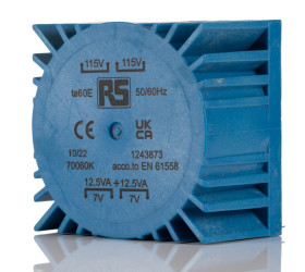 Płyta montażowa 2 x 7V 2 x 115V ac 25VA 4kV Przewlekany