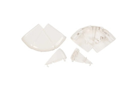 Naroże kanału zewnętrzne regulowane DLP 50x /bez przegrody/ 010622