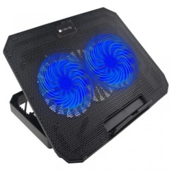 podstawka chłodząca wentylator pod laptopa do 17 cali, regulowana