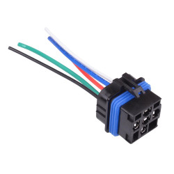 Waterproof Automotive Mini Skirted Relay Harness Socket