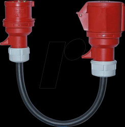Z750F Adapter cable, CEE16 to CEE32