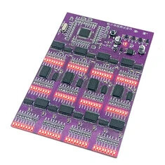 Zestaw testowy do lutowania komponentów SMD 300 sztuk płytka LED FR-4 materiał PCB sekwencyjne miganie DC9V szkolenie z elektron