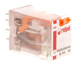 Przekaźnik przemysłowy 2P 12V AC AgNi R2N-2012-23-5012-WTL 860678 /100szt./