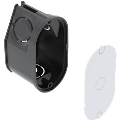 OBO Bettermann 2003732 Wall Light Socket 25 pcs Oval Shape Flush-Mount