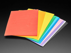 EVA Foam Pack in Rainbow Colors - 2mm thick - 10 sheets [Discontinued]