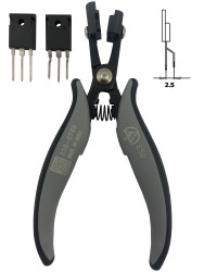 Szczypce do formowania Szczypce do formowania RS PRO długość całkowita: 158 mm Stal węglowa