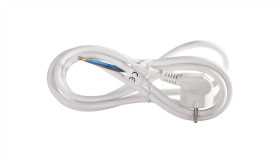 Przewód Przyłączeniowy H05vv-F 3X1,5 2M Biały S14322